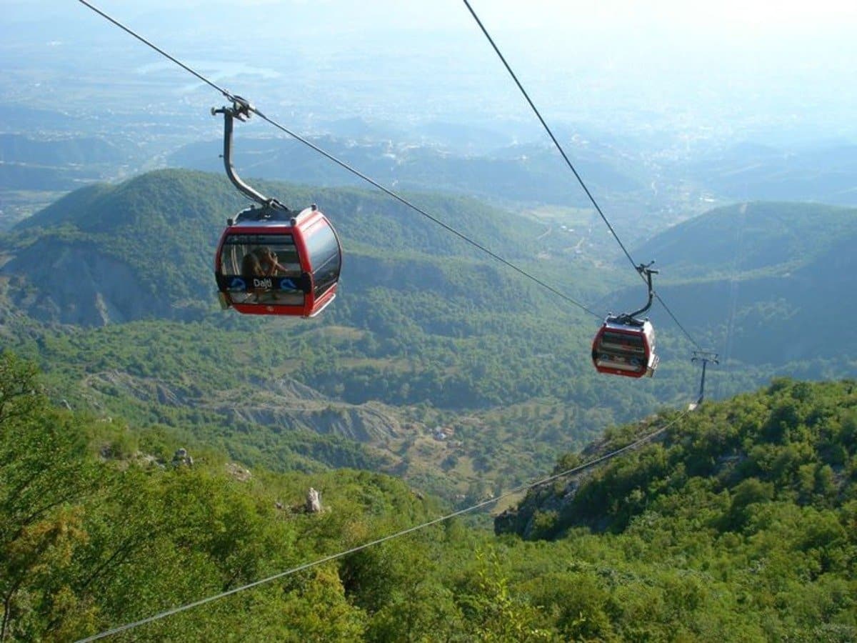 Dajti cable car ride