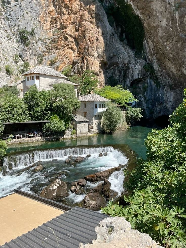 waterfall mostar