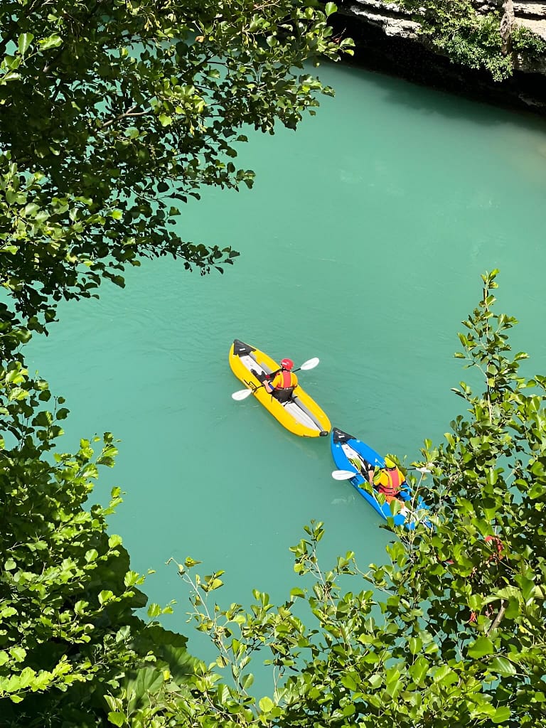 Vjosa River Kayaking